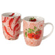 Boltze home mok rosso 330ml ø8x10cm