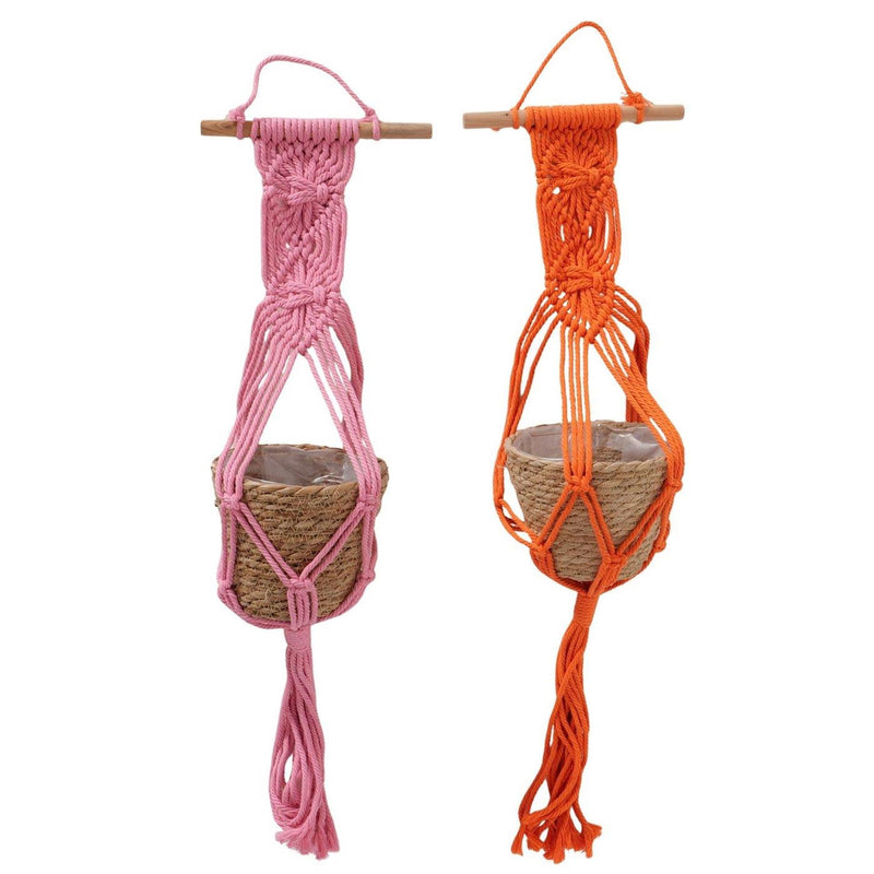 Afbeelding laden in galerijviewer, Boltze home hangende mand linea 19x19x80cm 2 assorti
