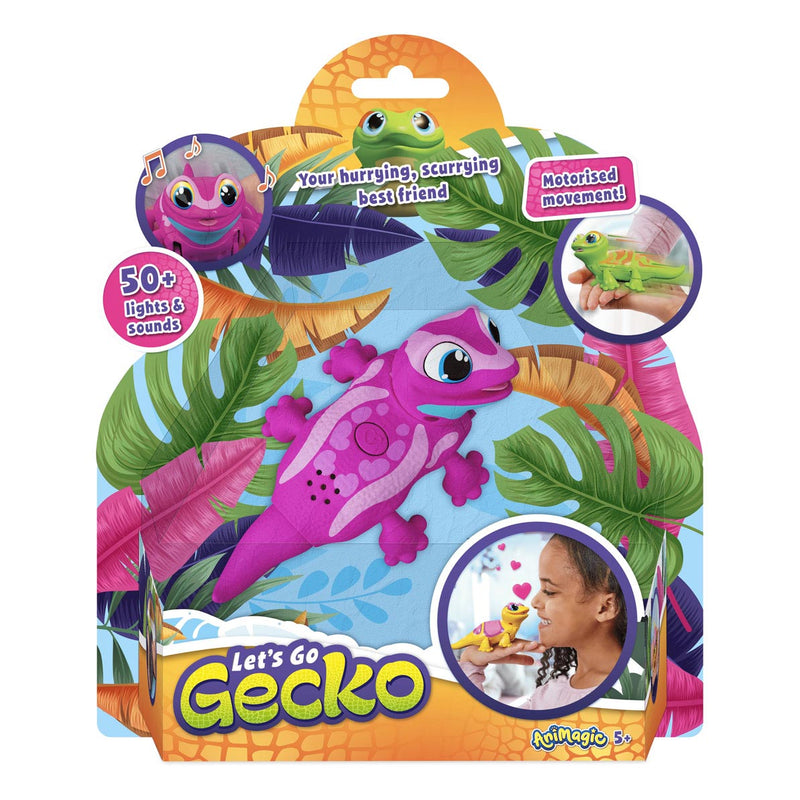 Afbeelding laden in galerijviewer, Goliath games animagic robot gekko - roze
