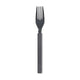 Duni kunststof vork granite herbruikbaar 18cm doosje a 6 stuks