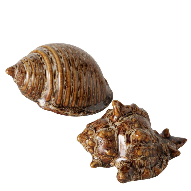 Afbeelding laden in galerijviewer, Boltze home deco schelp keramiek 10x5cm
