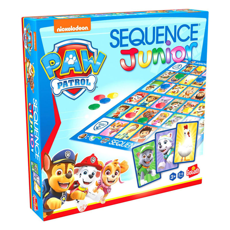Afbeelding laden in galerijviewer, Goliath sequence paw patrol - bordspel - kinderspel - speel sequence met jouw favoriete paw patrol helden!
