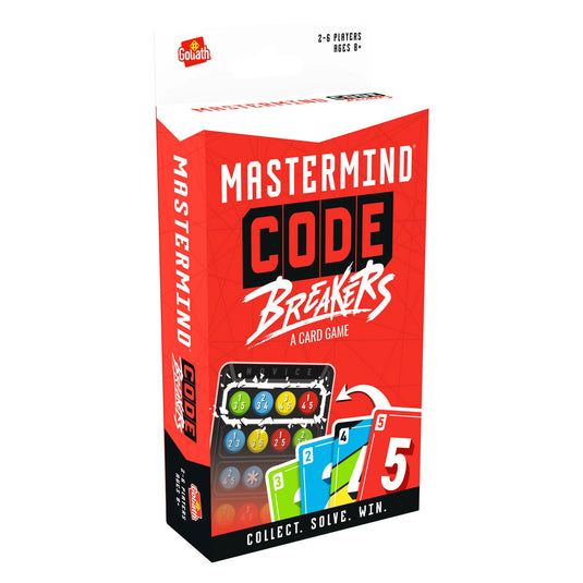 Goliath mastermind - code breakers - nederlandstalig kaartspel - 2-6 spelers