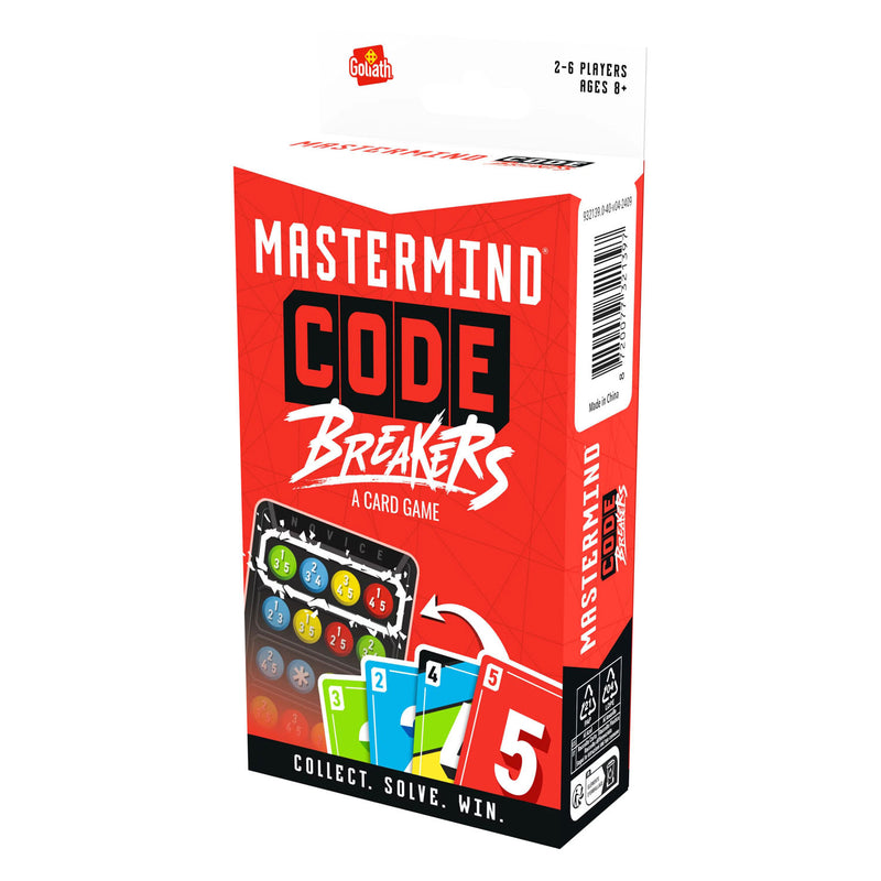 Afbeelding laden in galerijviewer, Goliath mastermind - code breakers - nederlandstalig kaartspel - 2-6 spelers
