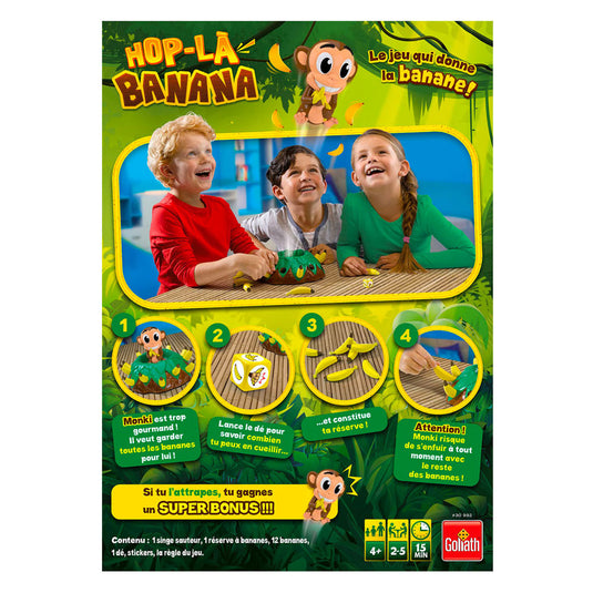 Goliath games goliath hop-la banana juniorspel - franstalig