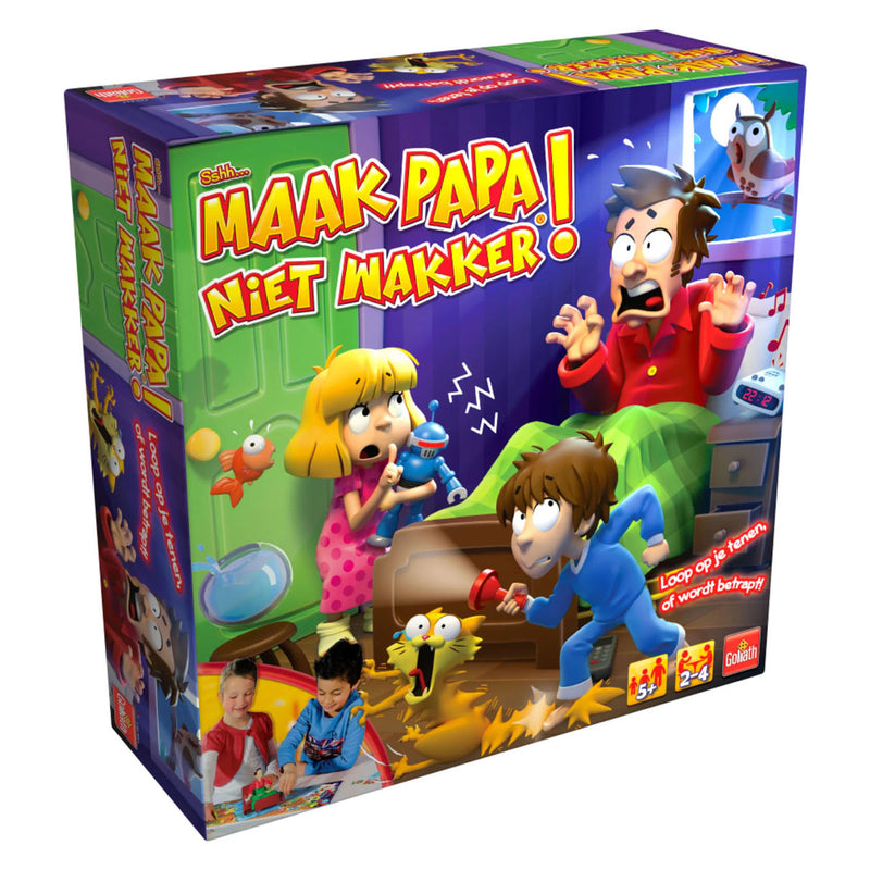 Afbeelding laden in galerijviewer, Goliath games goliath sshh maak papa niet wakker bordspel

