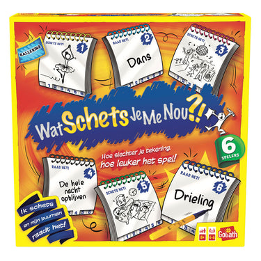 Goliath games goliath wat schets je me nou?! gezelschapsspel - 6 spelers