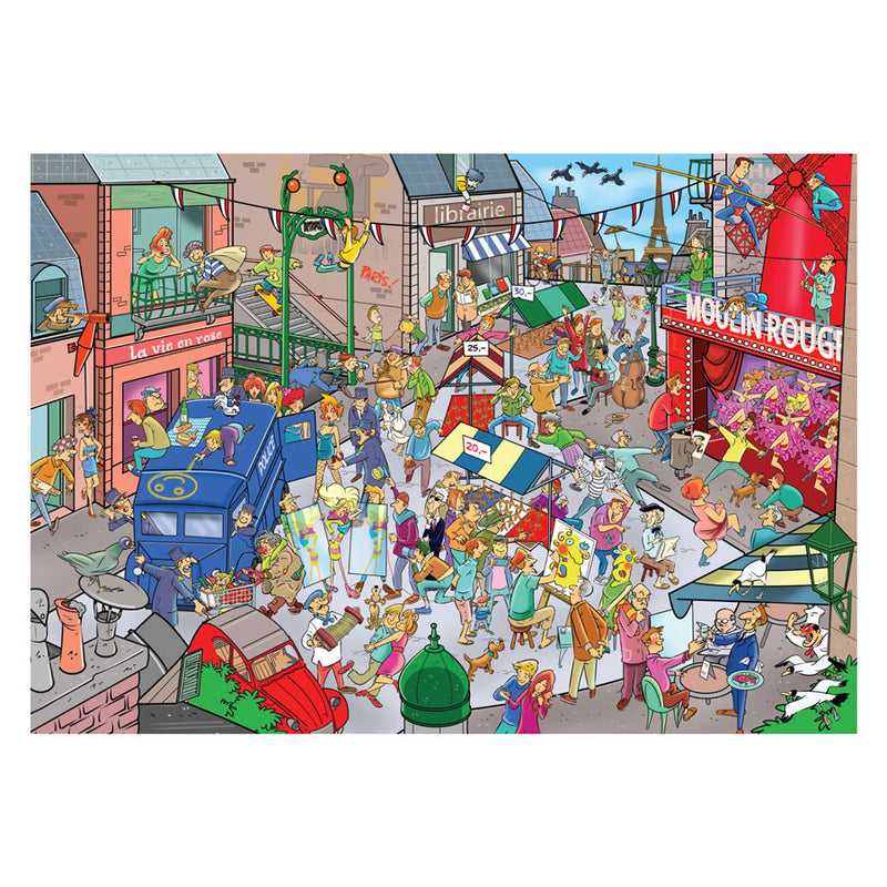 Afbeelding laden in galerijviewer, Goliath games golitath that's life city edition: parijs legpuzzel - 1000st.
