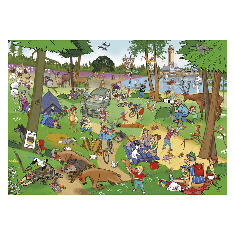 Afbeelding laden in galerijviewer, Goliath games goliath that's life hollandse editie: de veluwe legpuzzel - 1000st.
