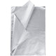 Tissuepapier, vel 50x70 cm, 14 gr, zilver, 25 vel 1 doos