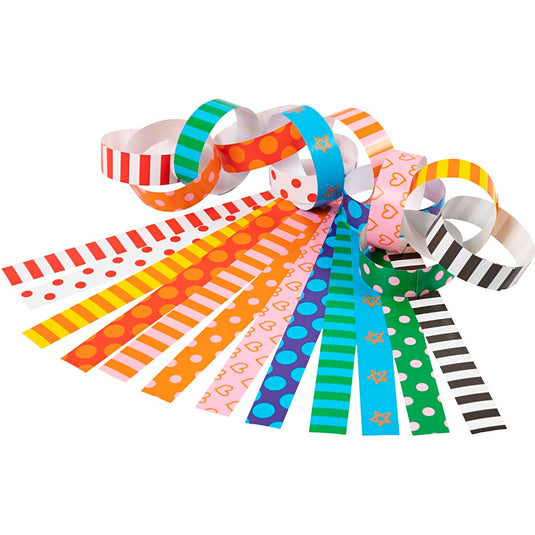 Https: www.cchobby.nl slinger-stroken-bedrukt-l-16-cm-b-15-mm-diverse-kleuren-400-stuk-1-doos
