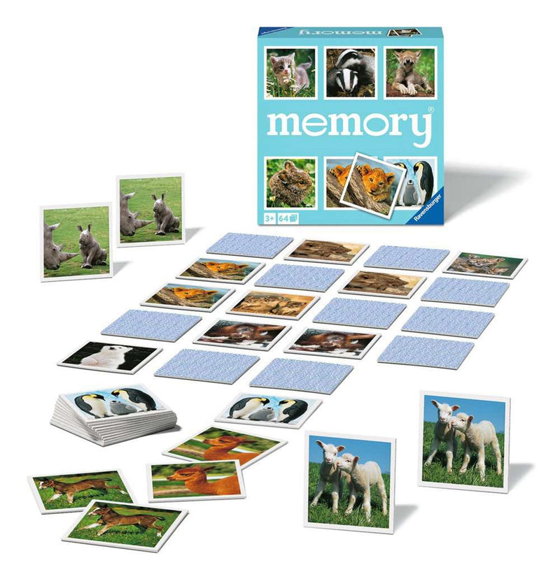 Afbeelding laden in galerijviewer, Ravensburger memory jonge dieren
