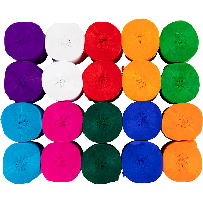 Afbeelding laden in galerijviewer, Https: www.cchobby.nl rollen-crepepapier-l-20-m-b-5-cm-22-gr-diverse-kleuren-20-rol-1-doos
