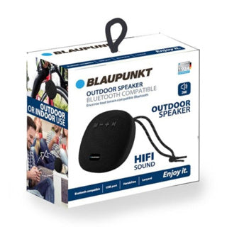 Afbeelding laden in galerijviewer, Blaupunkt blp3120 bluetooth fm speaker zwart 5w
