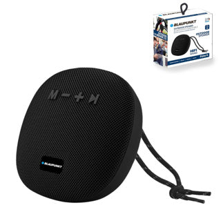 Afbeelding laden in galerijviewer, Blaupunkt blp3120 bluetooth fm speaker zwart 5w
