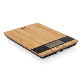Afbeelding laden in galerijviewer, Princess 492944 keukenweegschaal – digitaal - stijlvol bamboe – 1g tot 5kg - tarra functie
