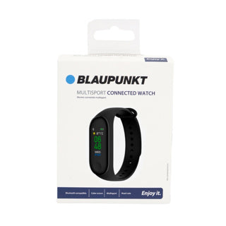 Afbeelding laden in galerijviewer, No brand blaupunkt horloge multisport bluetooth zwart 7 cm
