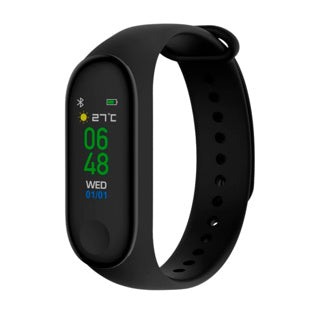 Afbeelding laden in galerijviewer, No brand blaupunkt horloge multisport bluetooth zwart 7 cm
