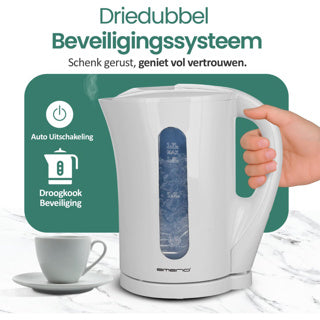 Afbeelding laden in galerijviewer, Emerio waterkoker wk-123483.1 | 2 stuks
