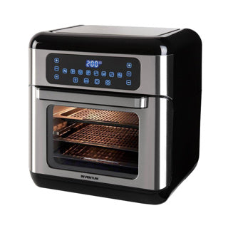 Afbeelding laden in galerijviewer, Inventum gf1200hld mini oven 12l 1500w zwart rvs
