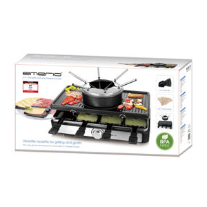 Emerio raclette met fondue rg-124930