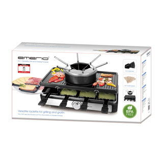 Afbeelding laden in galerijviewer, Emerio raclette met fondue rg-124930

