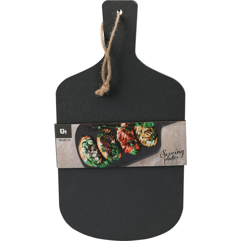 Afbeelding laden in galerijviewer, Excellent houseware serveerplateau leisteen 38x20cm
