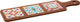 Excellent houseware serveerplateau bamboe aardewerk 49,5x13cm