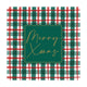 Duni servetten xmas check 33x33cm