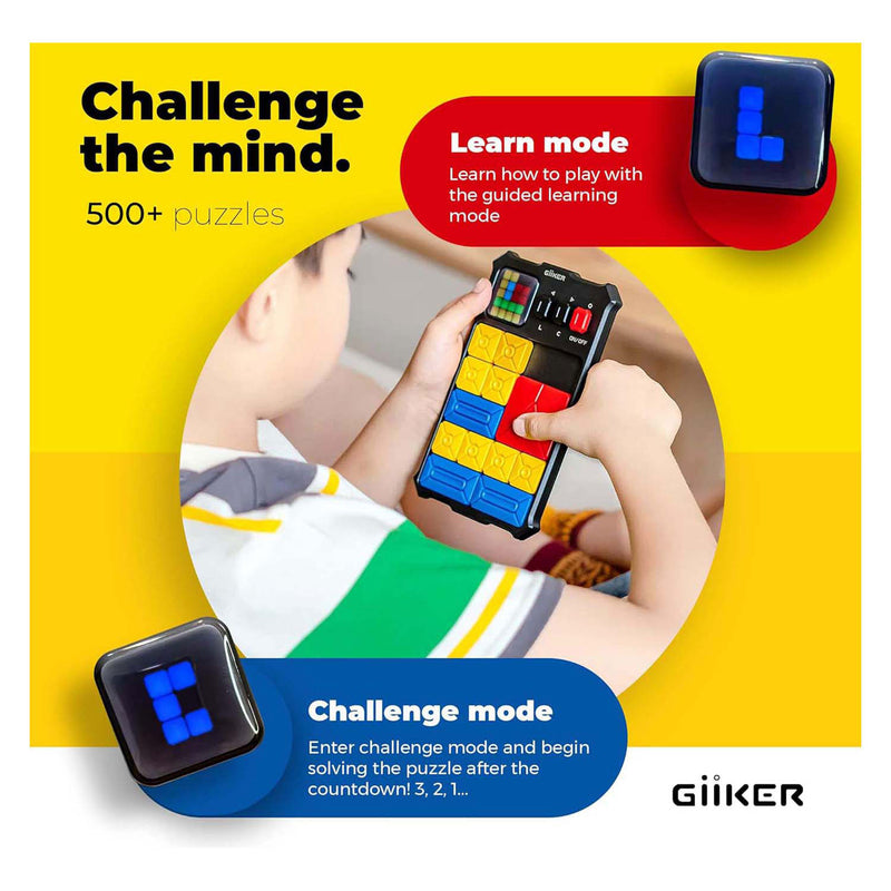 Afbeelding laden in galerijviewer, Giiker super slide puzzelspel - zwart
