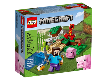 Lego minecraft - 21177 the creeper hinderlaag