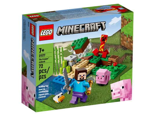 Lego minecraft - 21177 the creeper hinderlaag