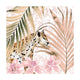Duni servetten wild palms 3-laags tissue 24x24cm