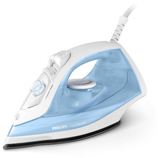 Afbeelding laden in galerijviewer, Philips stoomstrijkijzer gc1740 20 easyspeed blauw wit
