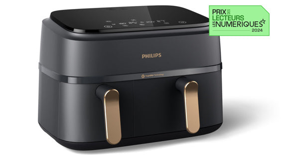 Afbeelding laden in galerijviewer, Philips na352 00 dubbele airfryer

