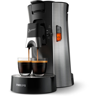 Afbeelding laden in galerijviewer, Philips csa250 10 senseo select metal deep black
