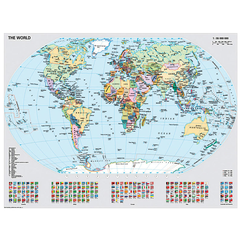 Afbeelding laden in galerijviewer, Ravensburger Staatkundige Wereldkaart 1000st.
