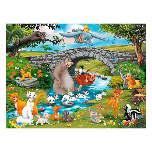 Afbeelding laden in galerijviewer, Ravensburger puzzel disney familie animal friends - legpuzzel - 100 stukjes
