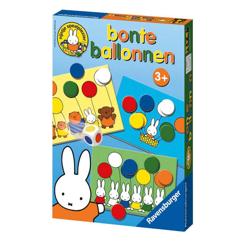 Afbeelding laden in galerijviewer, Ravensburger nijntje bonte ballonnen

