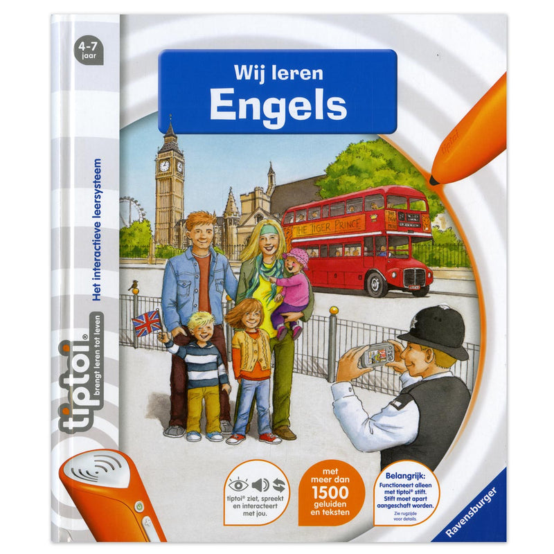 Afbeelding laden in galerijviewer, Ravensburger Tiptoi Boek Wij Leren Engels
