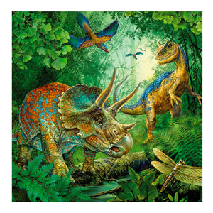 Ravensburger dinosauriers, 3x49st.