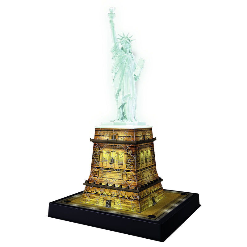 Afbeelding laden in galerijviewer, Ravensburger - 3D Puzzel - Vrijheidsbeeld Night Edition
