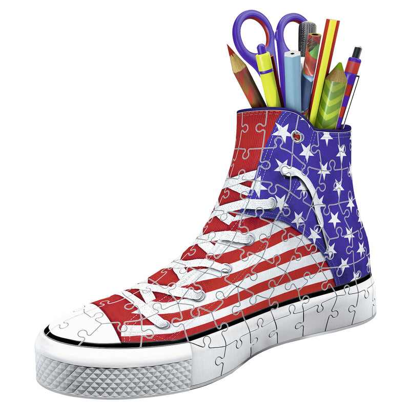 Afbeelding laden in galerijviewer, Ravensburger 3d puzzel - amerika sneaker -108st.
