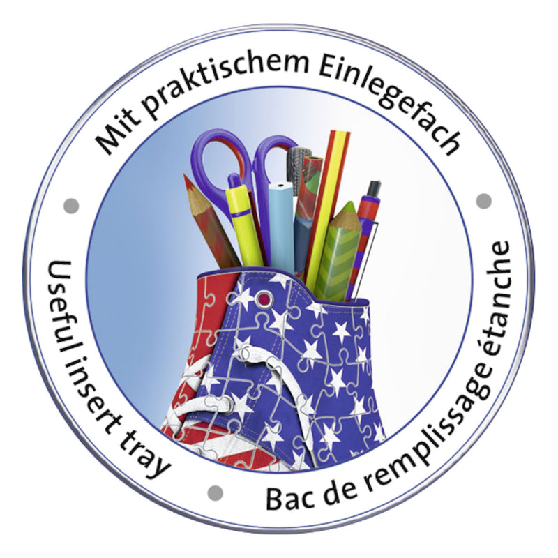Afbeelding laden in galerijviewer, Ravensburger 3d puzzel - amerika sneaker -108st.
