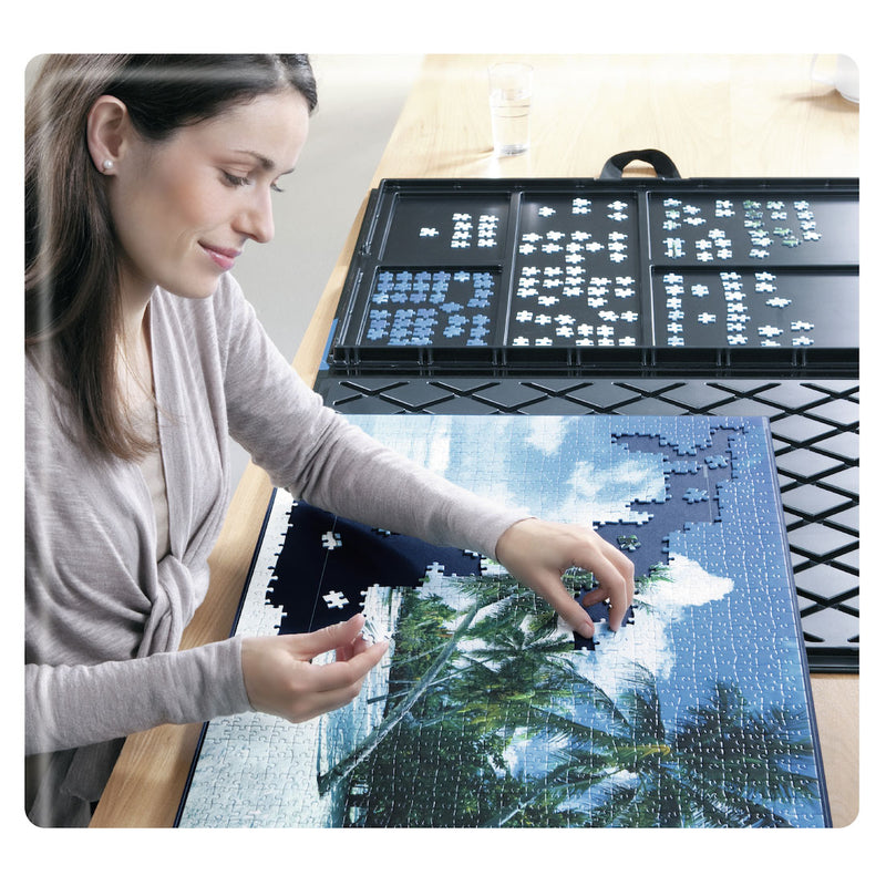 Afbeelding laden in galerijviewer, Ravensburger puzzelmap voor 1000 stukjes
