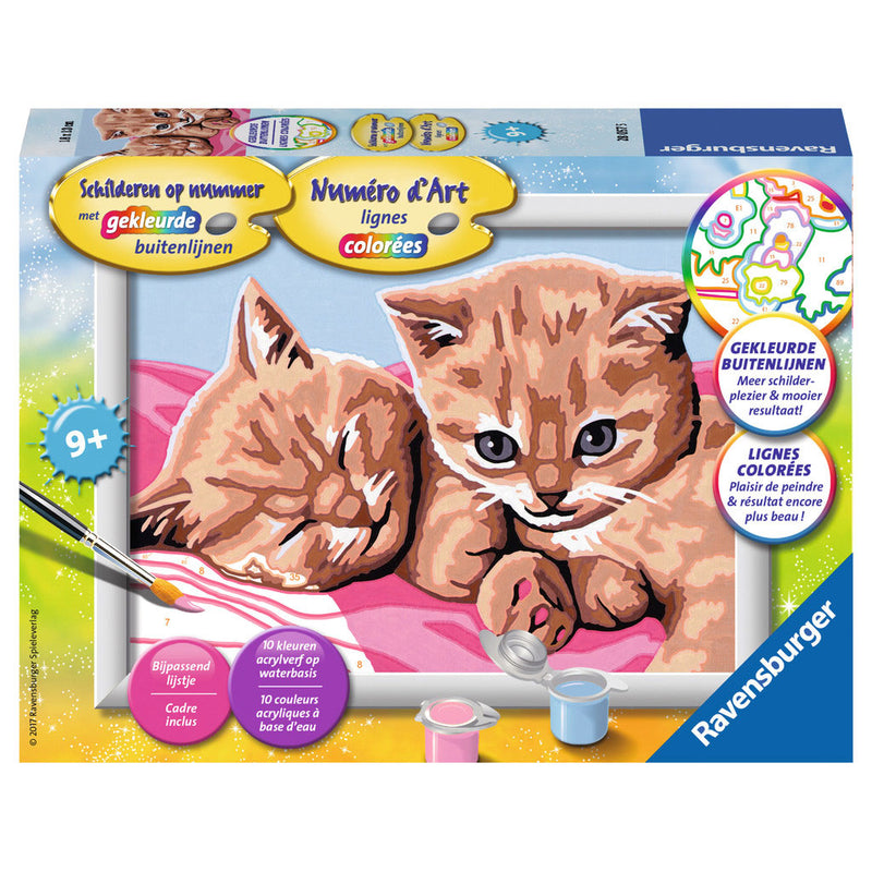 Afbeelding laden in galerijviewer, Ravensburger Schilderen op Nummer Knuffelvriendjes
