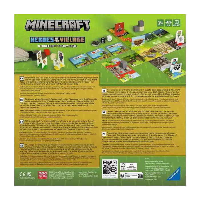 Afbeelding laden in galerijviewer, Ravensburger minecraft junior: heroes of the village - bordspel
