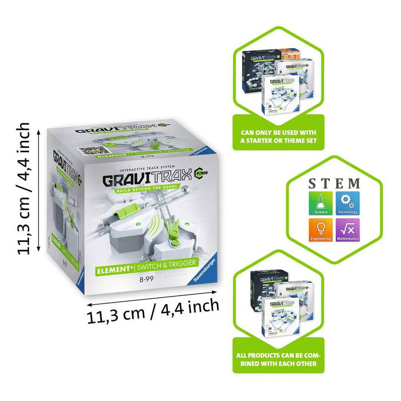 Afbeelding laden in galerijviewer, Ravensburger gravitrax element switch trigger uitbreidingsset
