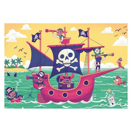 Ravensburger puzzle play - land in zicht, 2x24st.