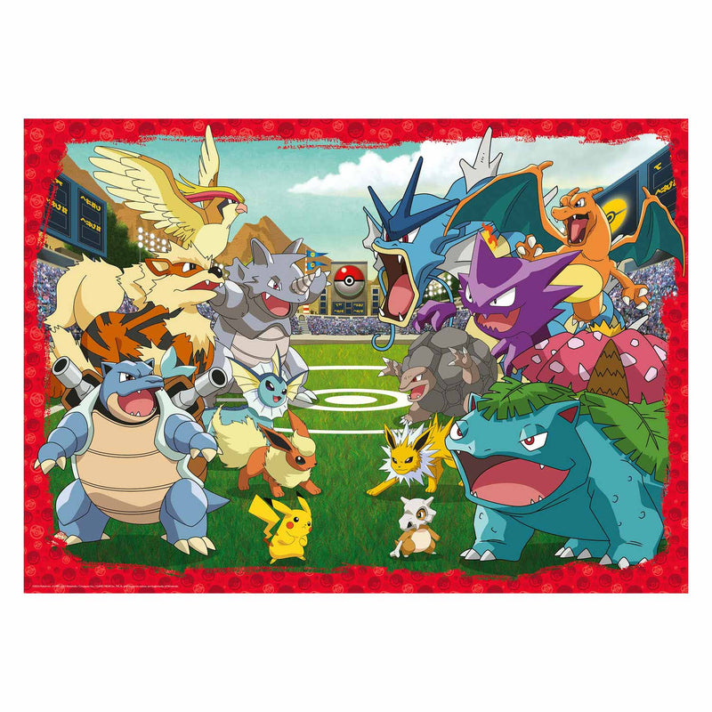 Afbeelding laden in galerijviewer, Ravensburger Puzzel Confrontatie tussen Pokemon, 1000st.
